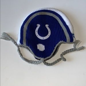 NFL Team Apparel One Size Colts Knit Helmet Hat